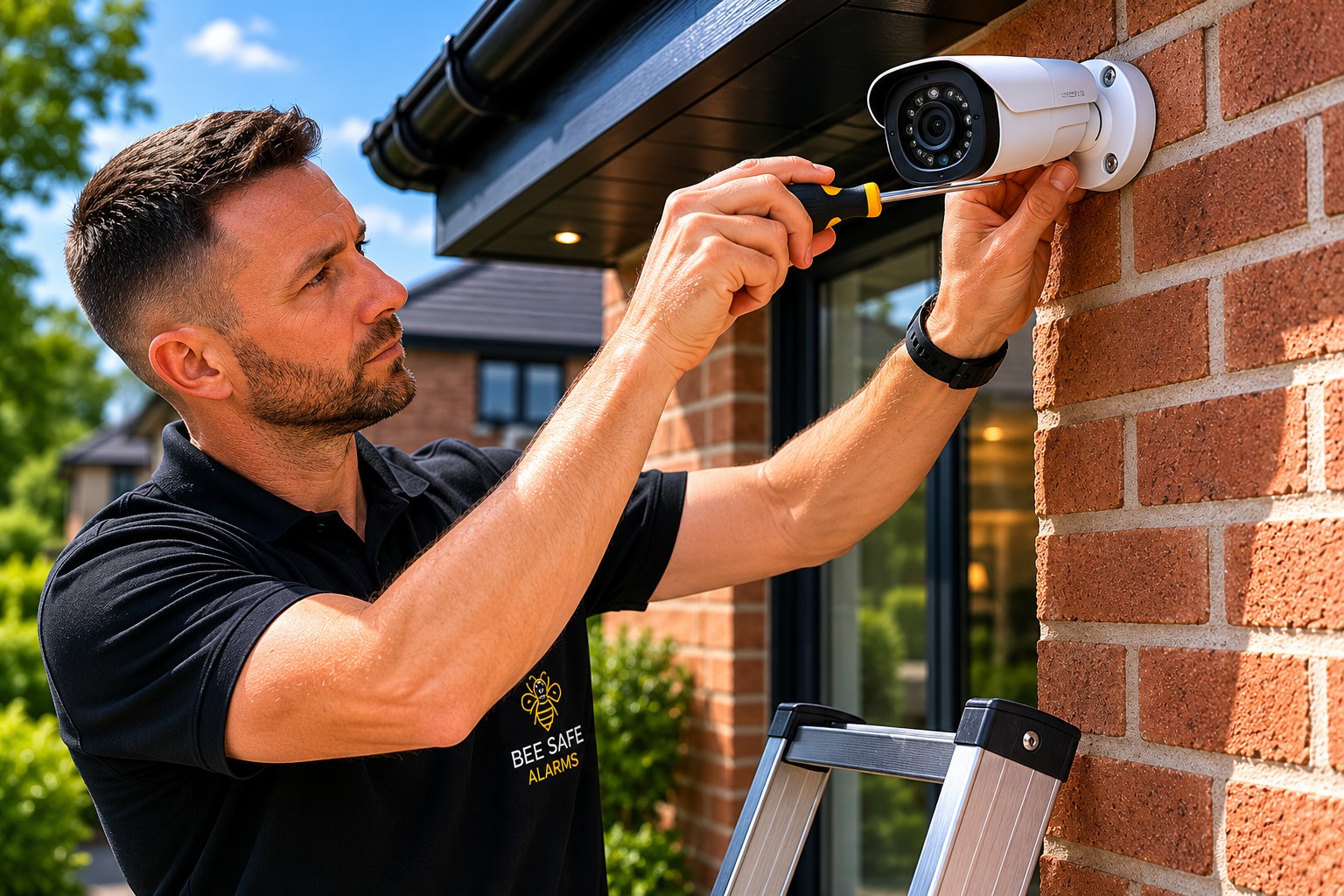 Professional CCTV camera installation in Sheffield