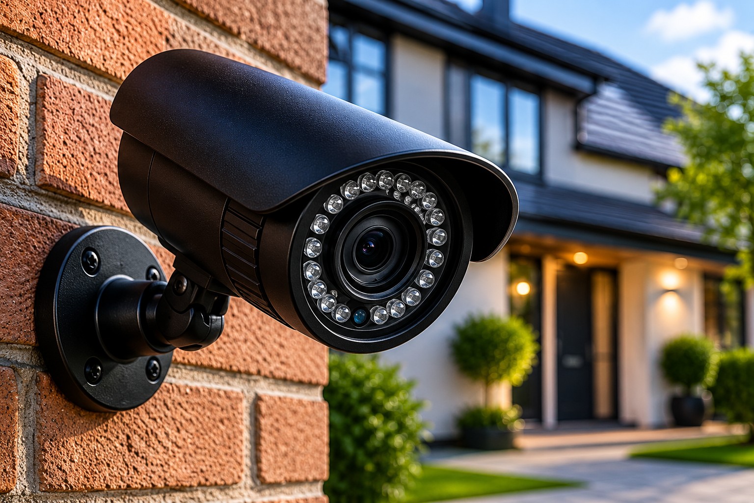 External CCTV security camera for home protection